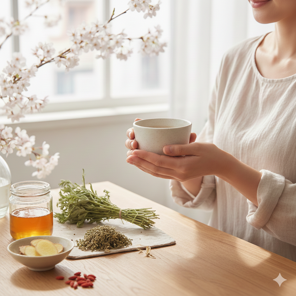 春に起こりやすい不調を、からだの内側から整えていきます